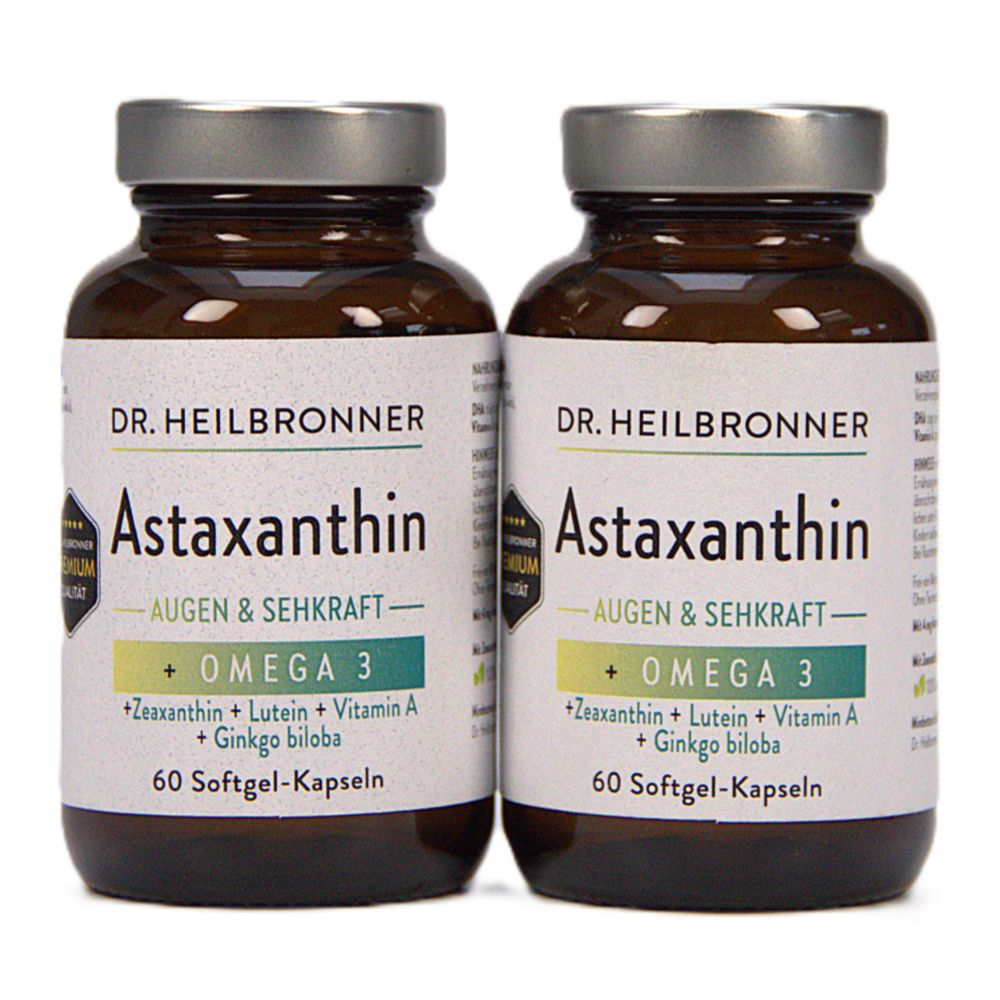 Astaxanthin AUGEN & SEHKRAFT Kapseln im 2er-Set