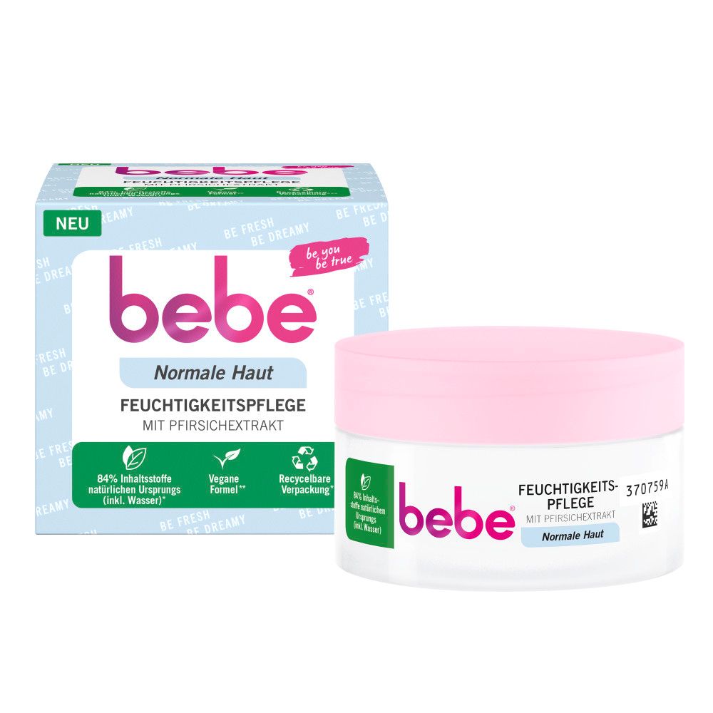 bebe - Hautpflege "Feuchtigkeitspflege" 6er-Pack