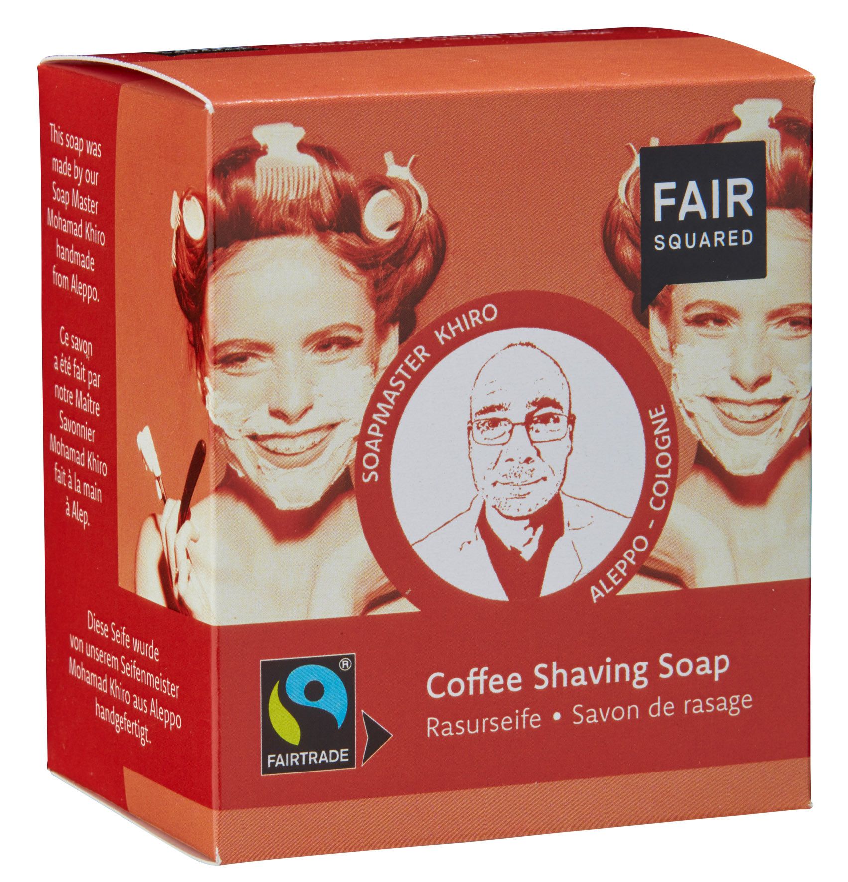 FAIR SQUARED Coffee Shaving Soap