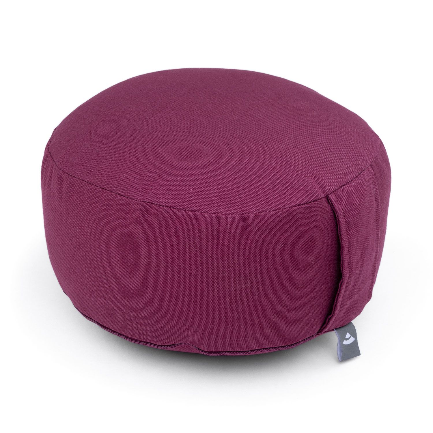 bodhi Meditationskissen RONDO BASIC aubergine