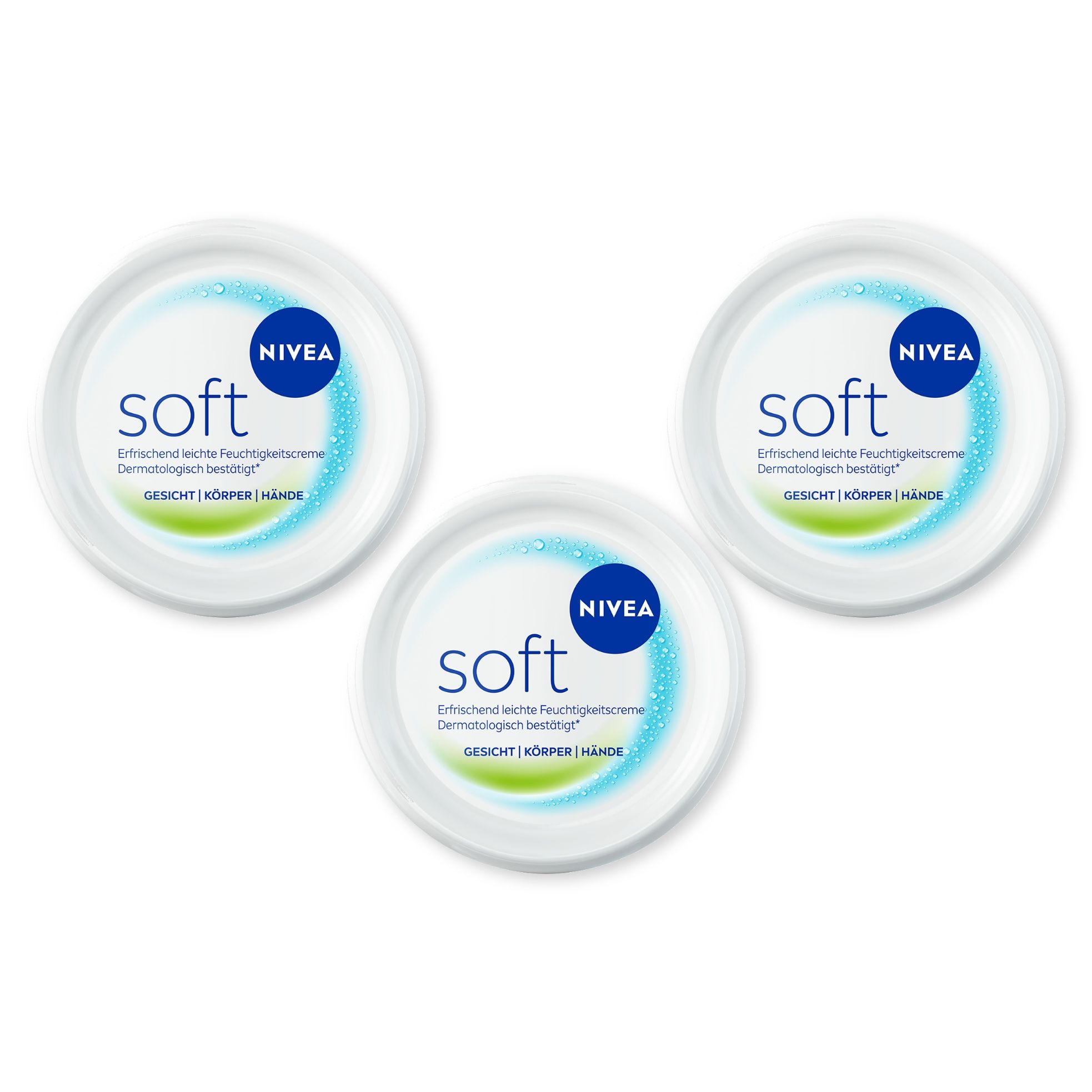 Nivea Creme Soft 3x375 ml