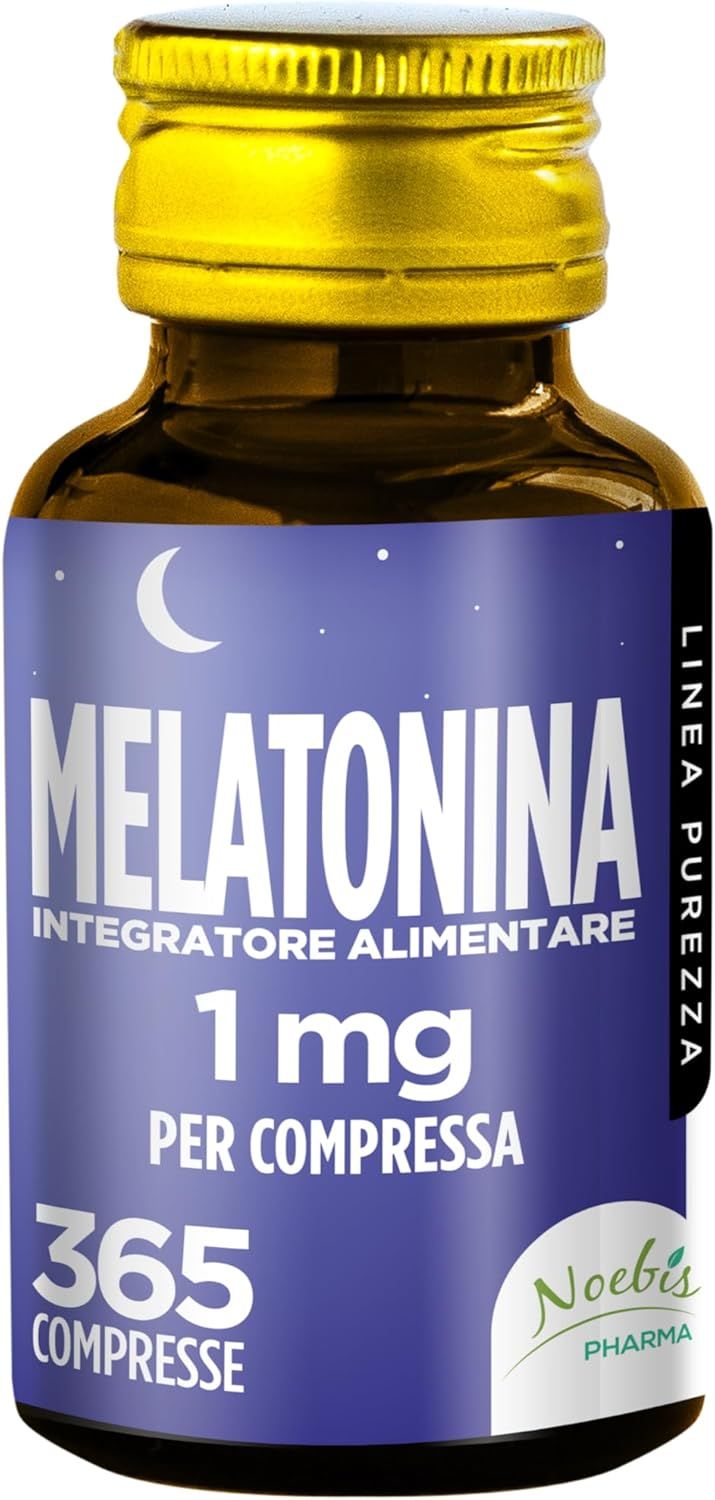 Noebis Pharma Melatonina 1 mg – 365 Compresse – 1 al Giorno