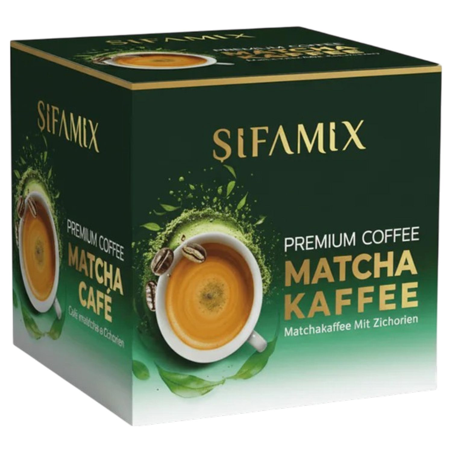 Şi̇fami̇x Matcha Kaffee 100 g Pulver