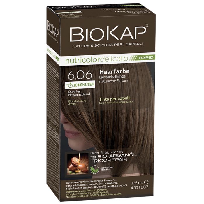 Biokap Nutricolor Rapid Dunkles Aschblond 75 ml