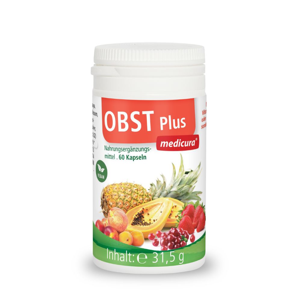 Medicura AG Obst Plus 31,5 g Kapseln