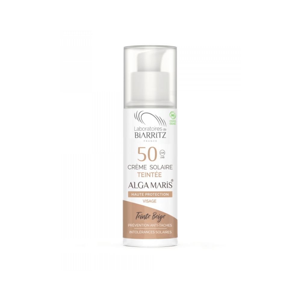 Alga Maris Sonnencreme LSF 50 beige 50ml