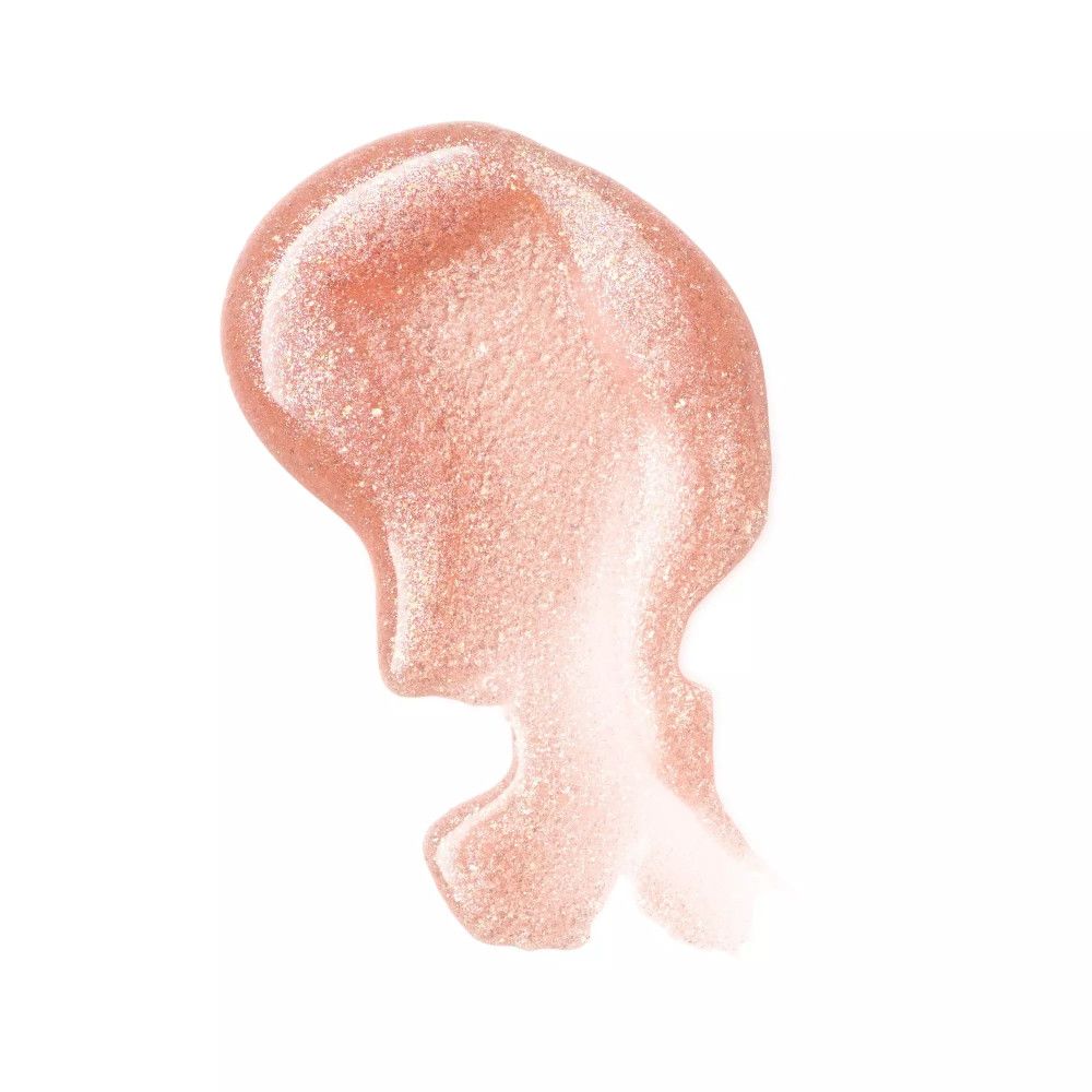Rosafarbener Glanz-Swirl von Essence Hydra Kiss Lip Oil.