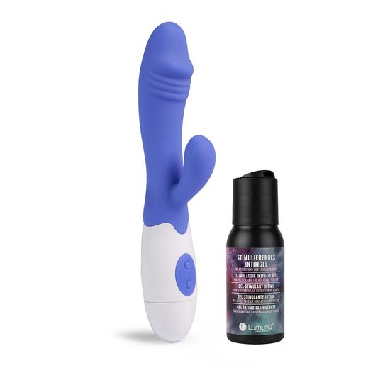 Lumunu Penisvibrator "Lustmolch" & stimulierendes Intimgel