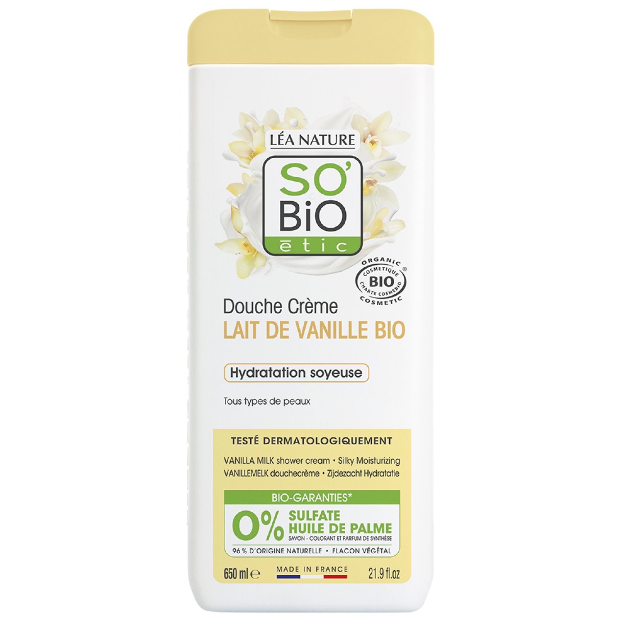 Léa Nature SO BIO étic Bio-Vanillemilchcreme 22x9x4 cm