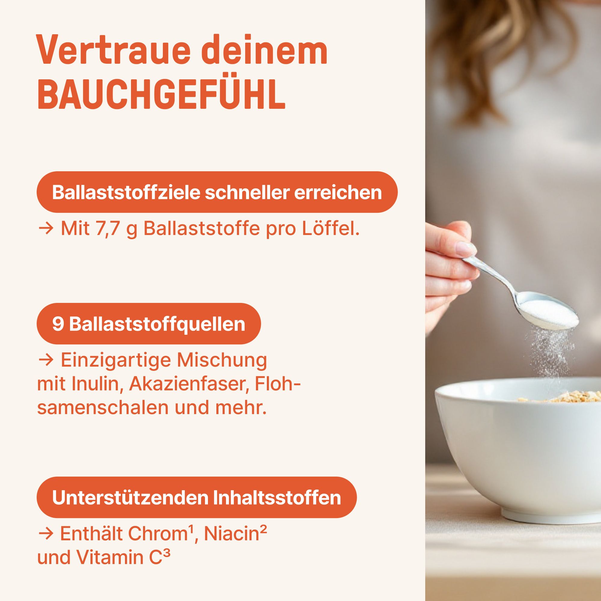 BRAINEFFECT DAILY FIBER Neutral Ballaststoff