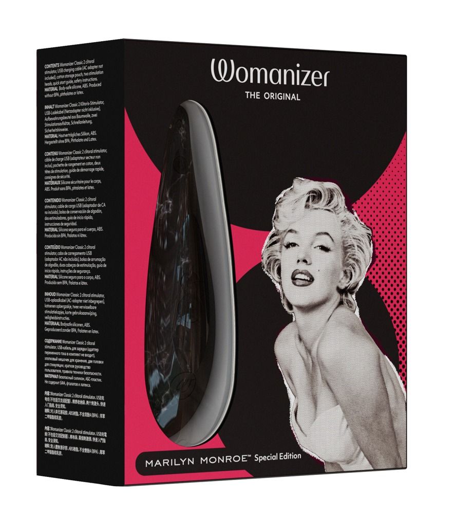 Womanizer Marilyn Monroe Sonderausgabe Druckwellenstimulator schwarz 1 St