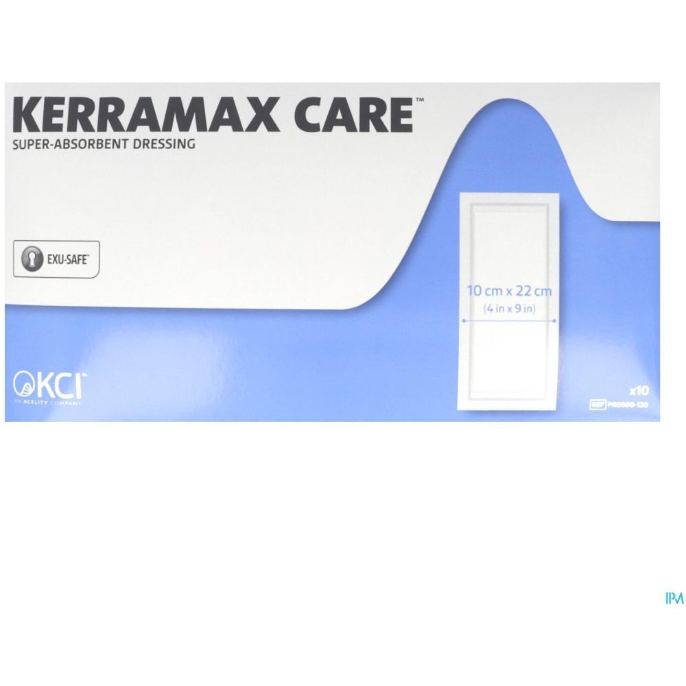 Kerramax Care - Pansement hydrocellulaire superabsorbant, non adhésif, stérile. 10 cm x 22 30 St Pflaster