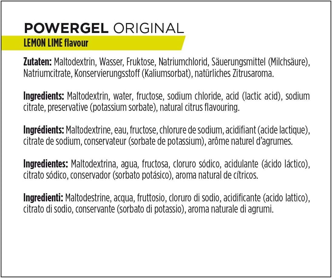 PowerBar PowerGel Original Lemon Lime