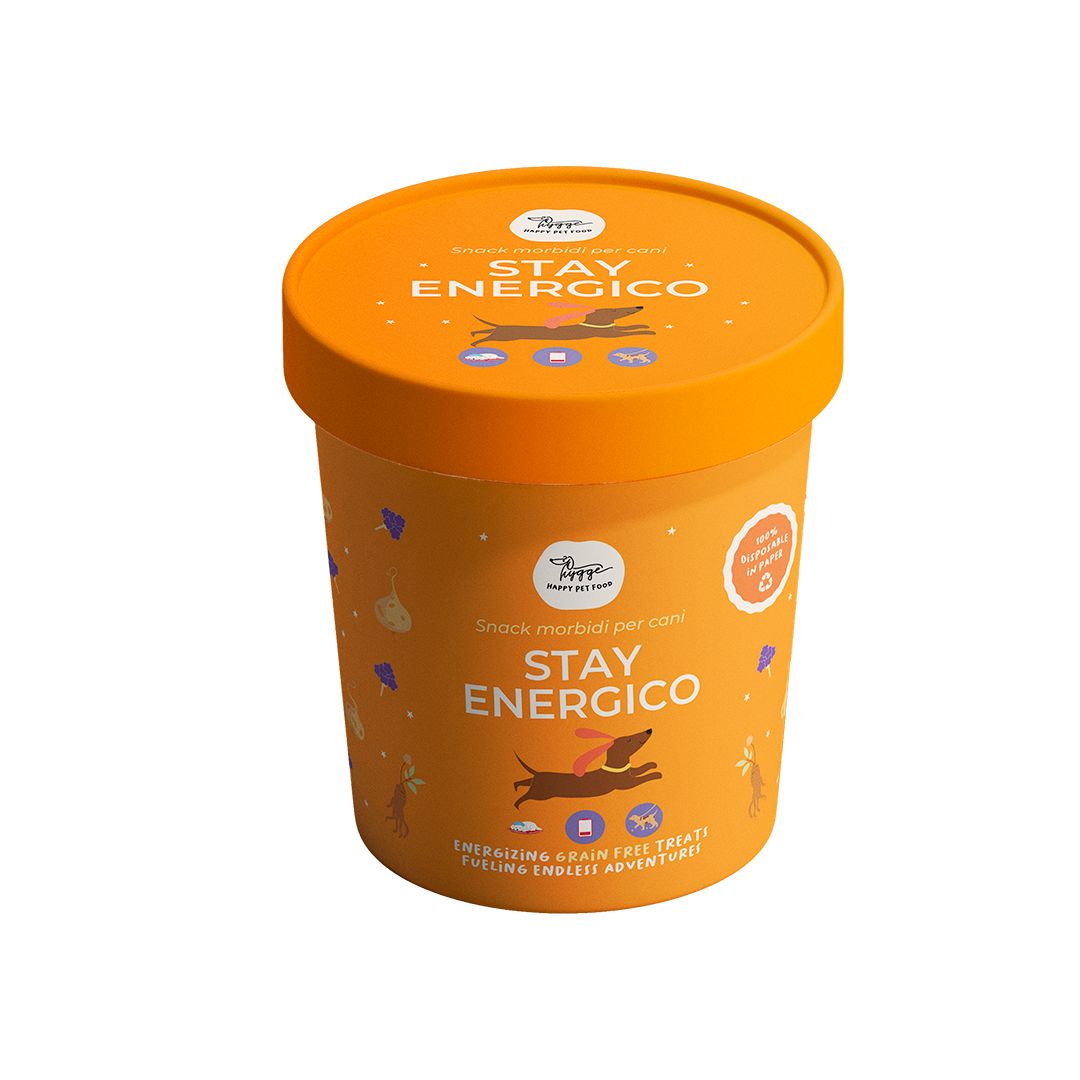 HYGGEDOG - Biscotti semi-umidi Stay Energico - 100gr