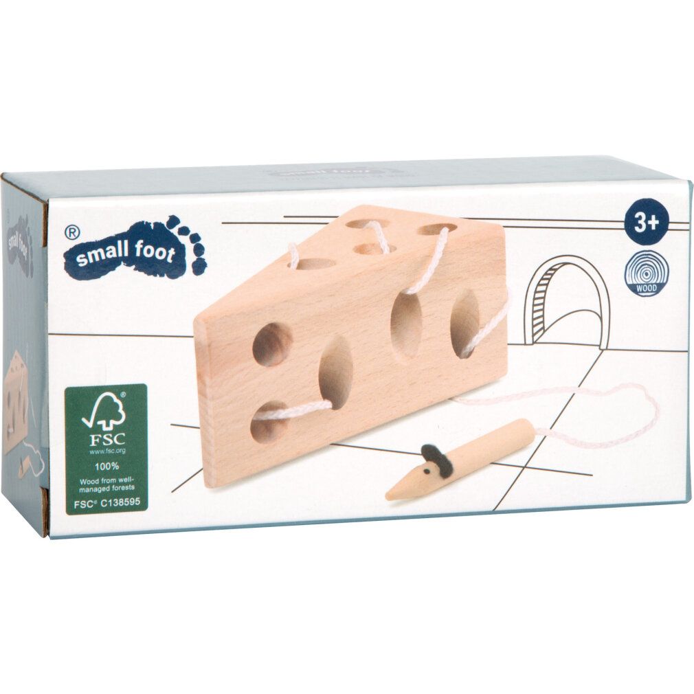 fädelspiel käse und Maus
