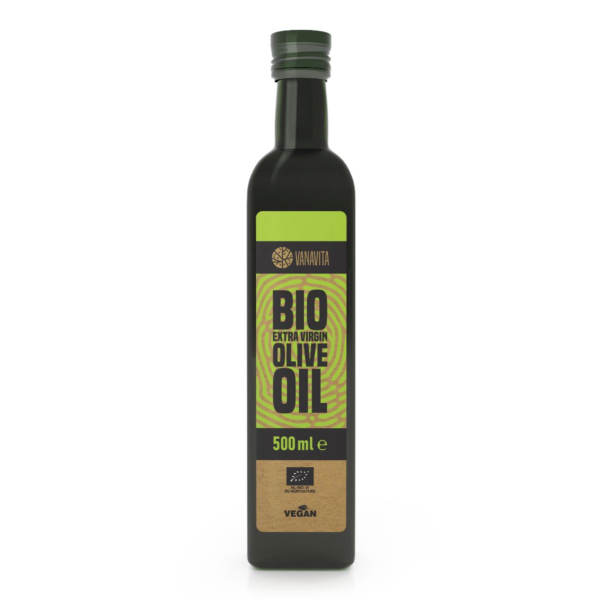 GymBeam BIO Natives Olivenöl Extra kaltgepresste Flüssigkeit 500 ml