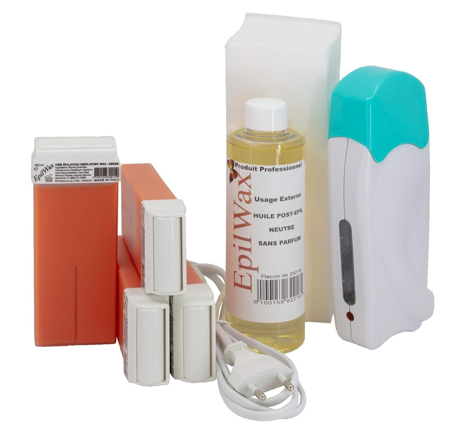 EpilWax Wachswärmer Waxing Set Argan