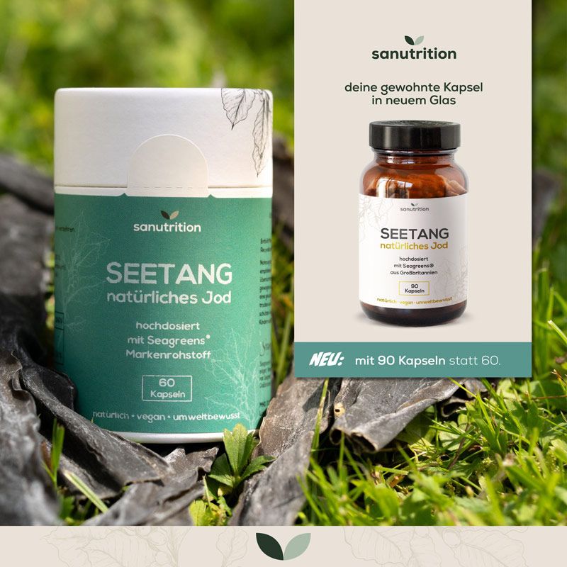 Sanutrition® - Seetang 500 mg (natürliches Jod)