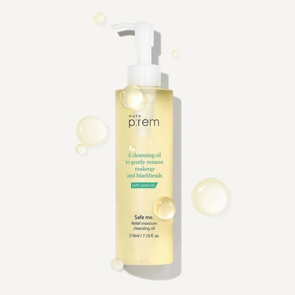 MAKE P:REM Safe Me. Relief Moisture Cleansing Oil