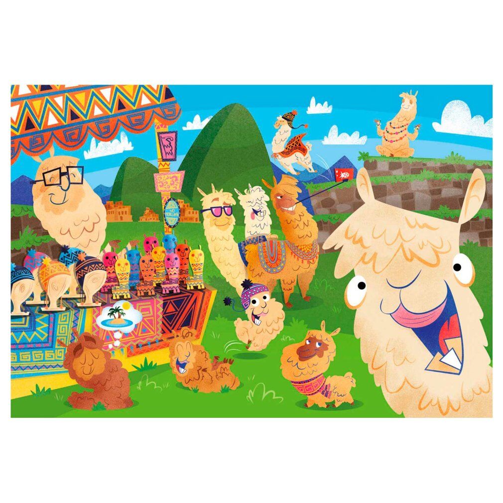 Clementoni 104 Pcs.Puzzle No Probllama 27279 X6