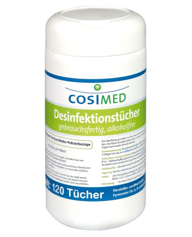 cosiMed® Feuchte Desinfektionstücher
