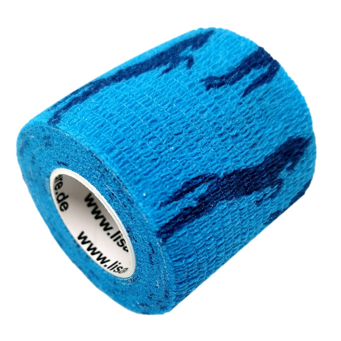 LisaCare selbstklebender Verband - Pferde Blau - 5cm x 4,5cm