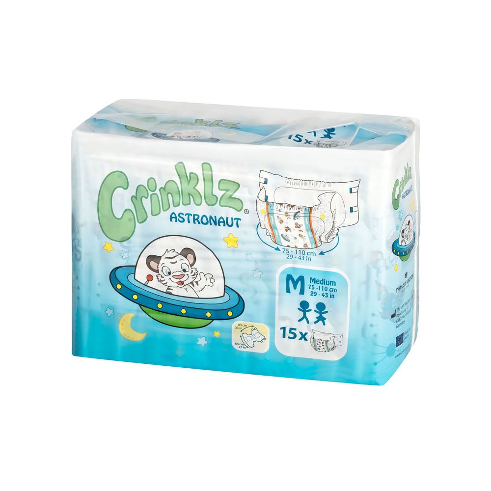 Crinklz Windeln Astronaut M