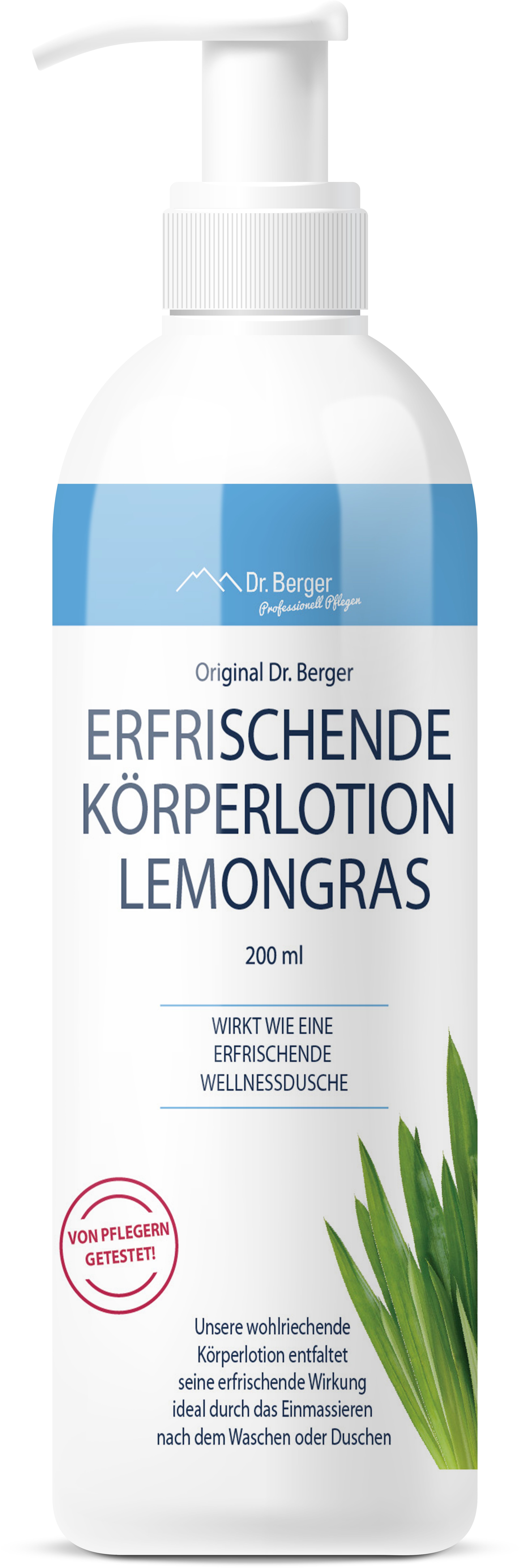 Original Dr. Berger Erfrischende Körperlotion Lemongras