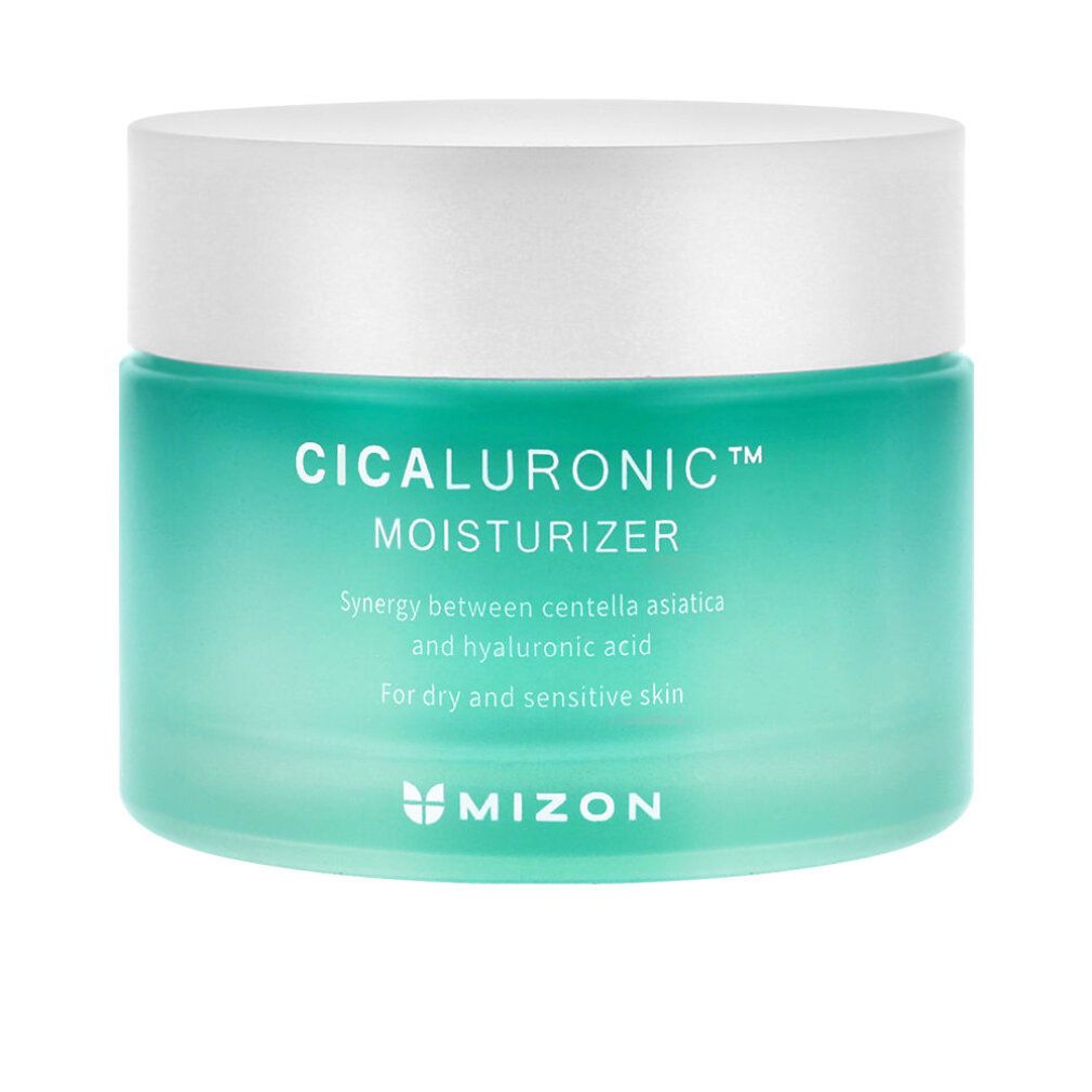 Produkt auf weißem Hintergrund. Text: Deep Moisturizing, Highly Concentrated, Vegan Formula, 82% Natural Ingredients, 8% Cicaluronic Complex.