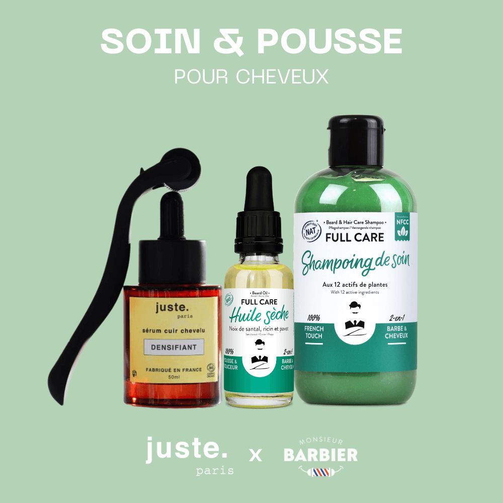 Monsieur BARBIER - Pflegeset gegen Haarausfall - THE JUSTE BARBIER BOX