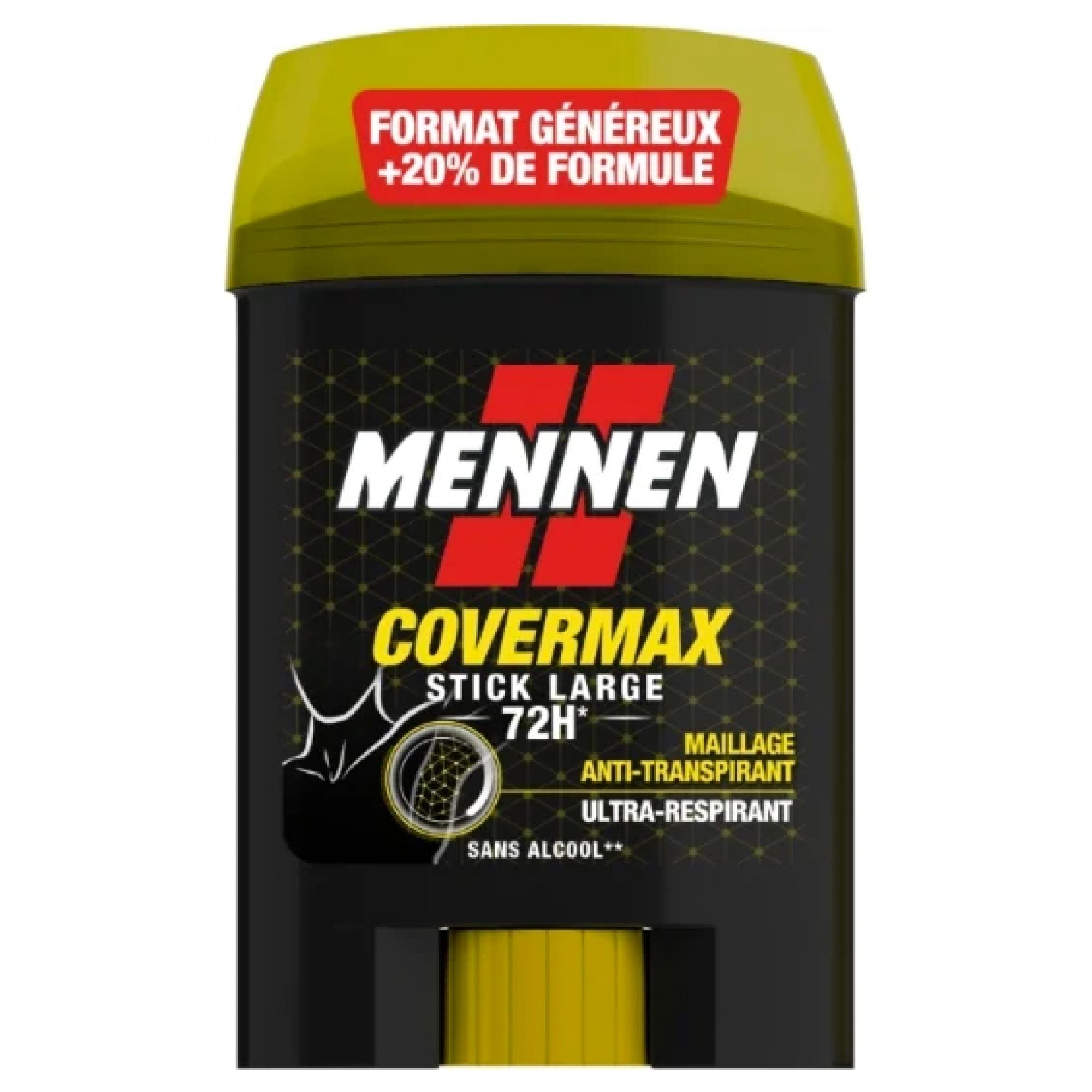 Mennen Covermax 72H Antitranspirant-Stick Groß 7,5x3,5x11,7 cm