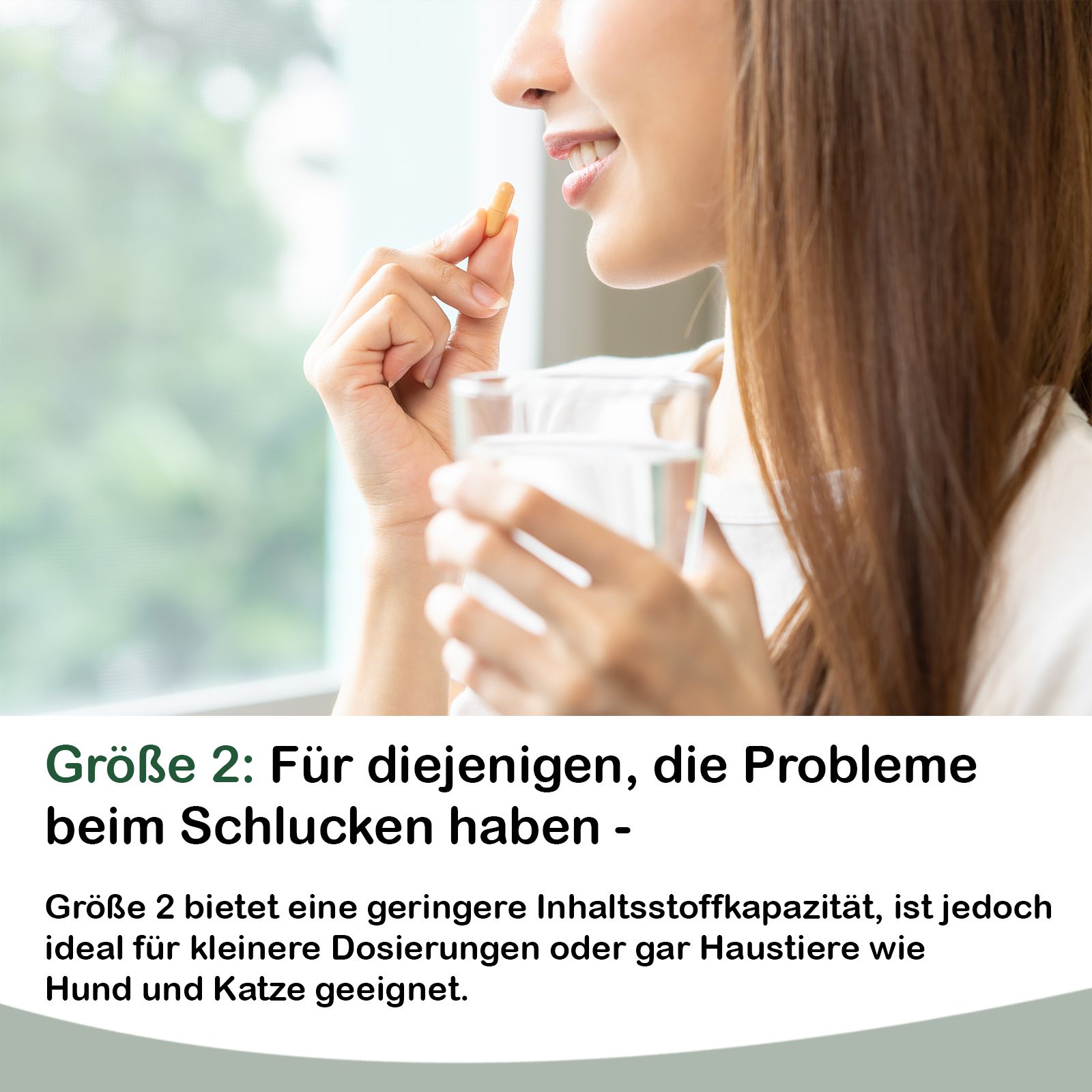 SHROOMY Leerkapseln Größe 2 getrennt