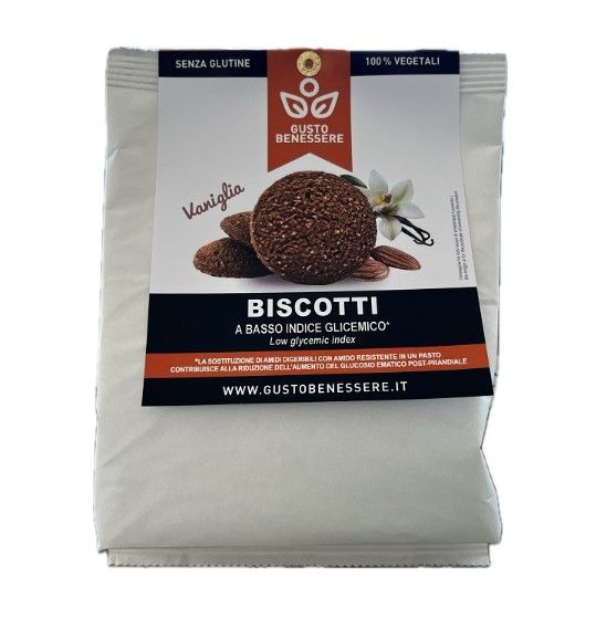 BISCOTTI alla VANIGLIA senza glutine, senza uova, senza latte  - Gusto Benessere