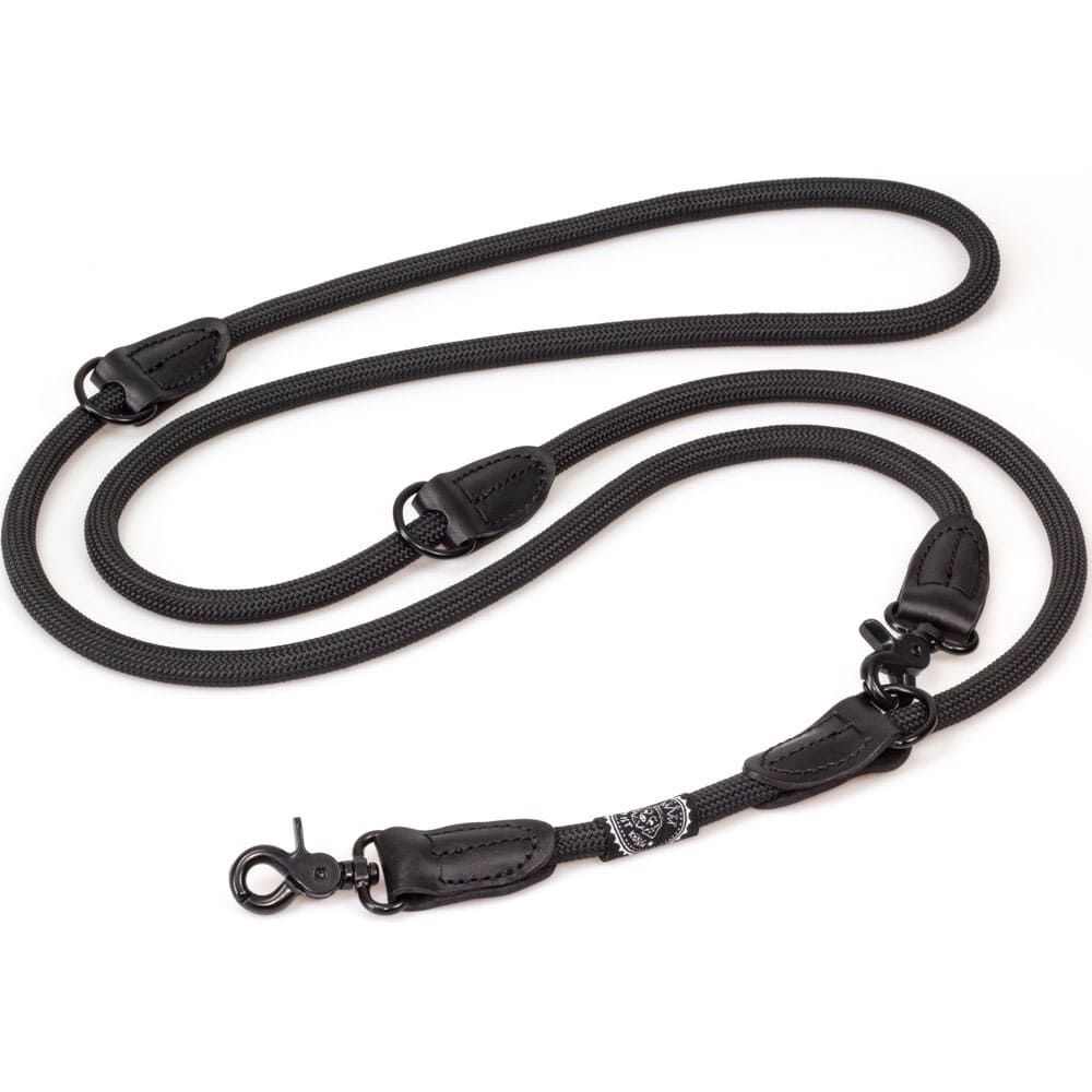 HUND IST KÖNIG® 2,3 m verstellbare Führleine für große Hunde (15 mm Seil)