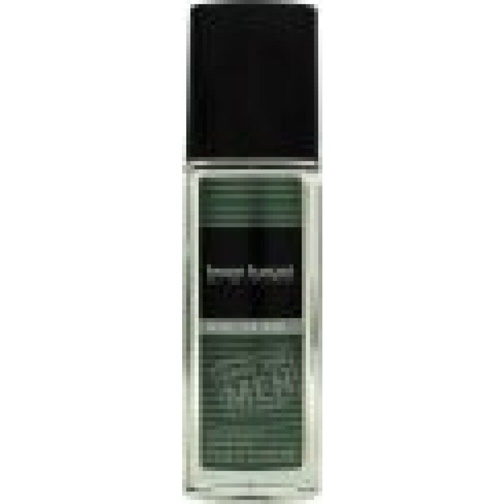 Bruno Banani Made for Men Deo Natural Spray in klarer Flasche mit schwarzem Deckel.