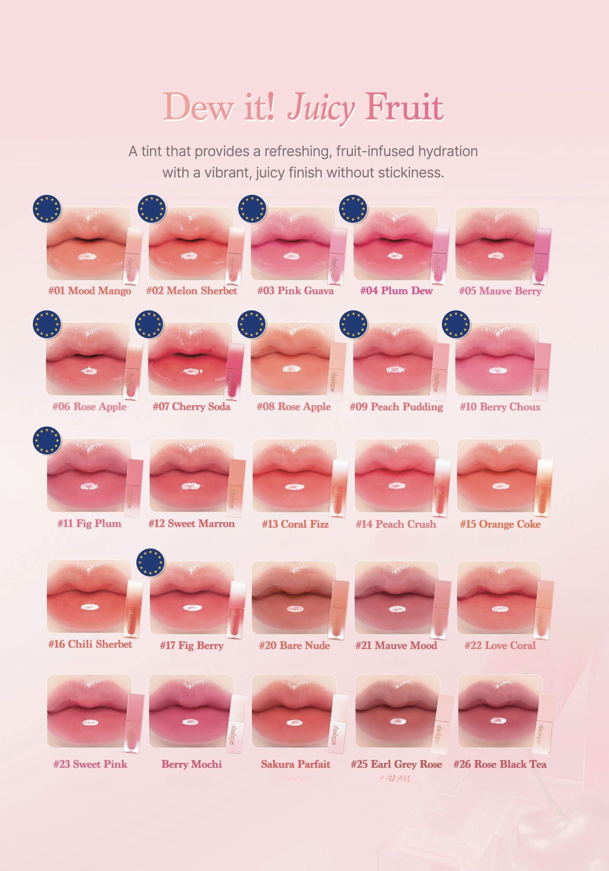 Dasique Juicy Dewy Tint #04 Plum Dew