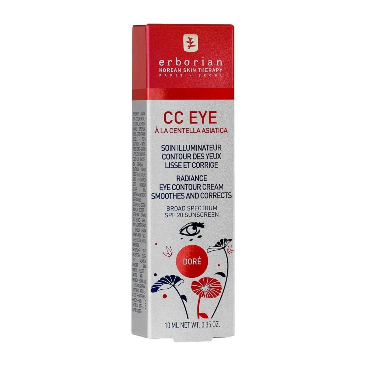 Erborian Korean Skin Therapy Paris Seoul CC Eye - doré