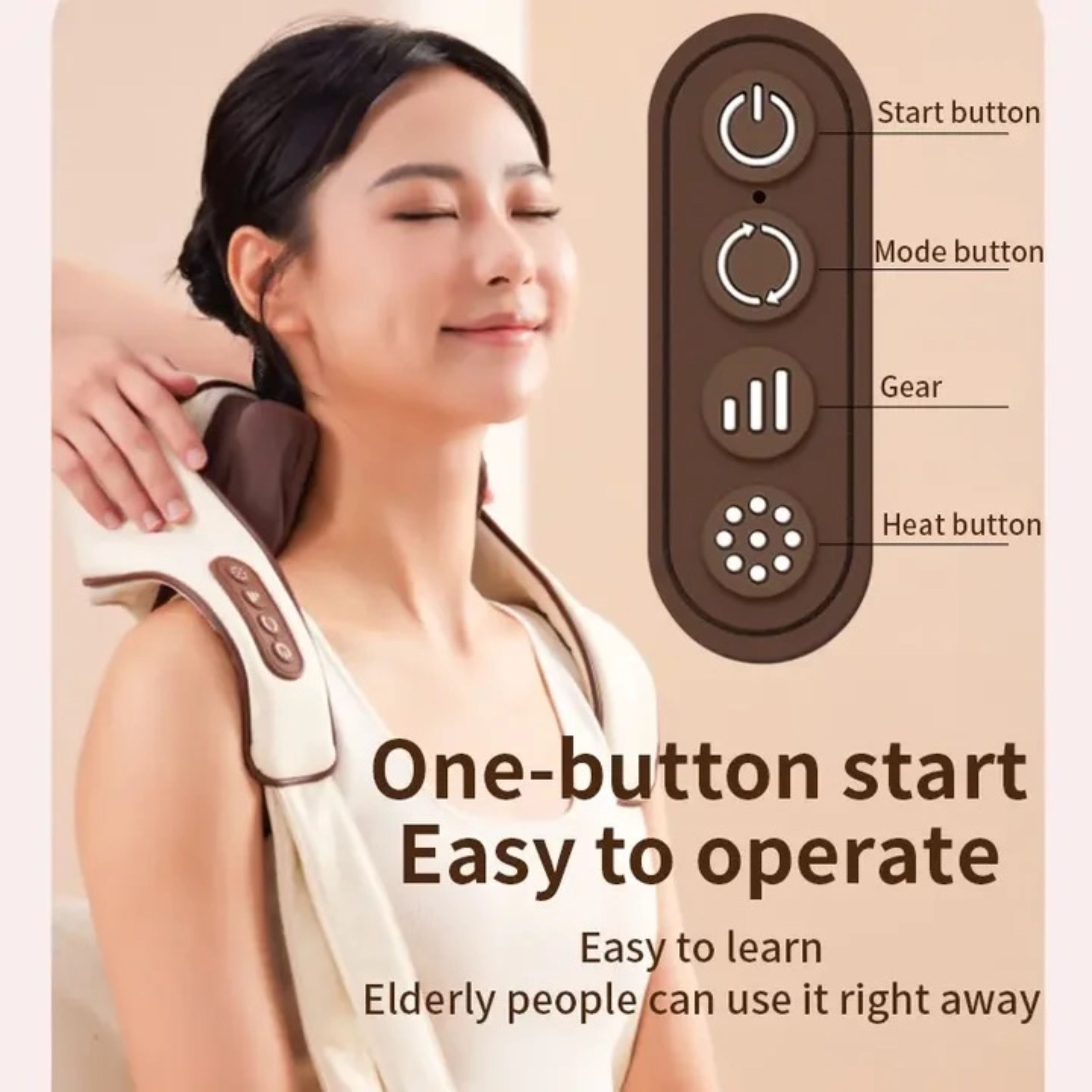 Lalano`S Cosmetics 6D Massage Shiatsu-Gerät