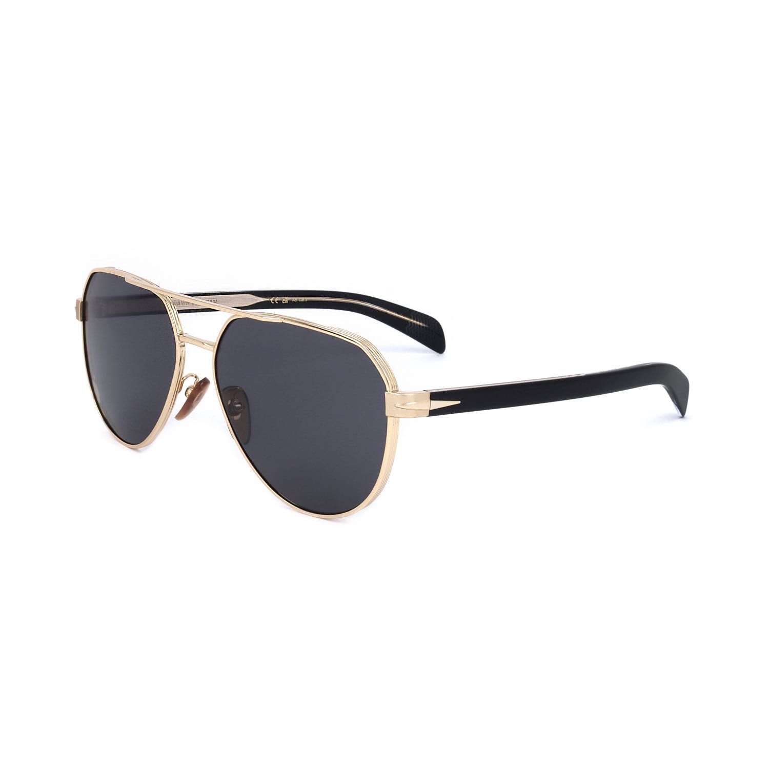 David Beckham Uomo Occhiali Da Sole Db 1121/G/S Gold-Coloured Black 1 St
