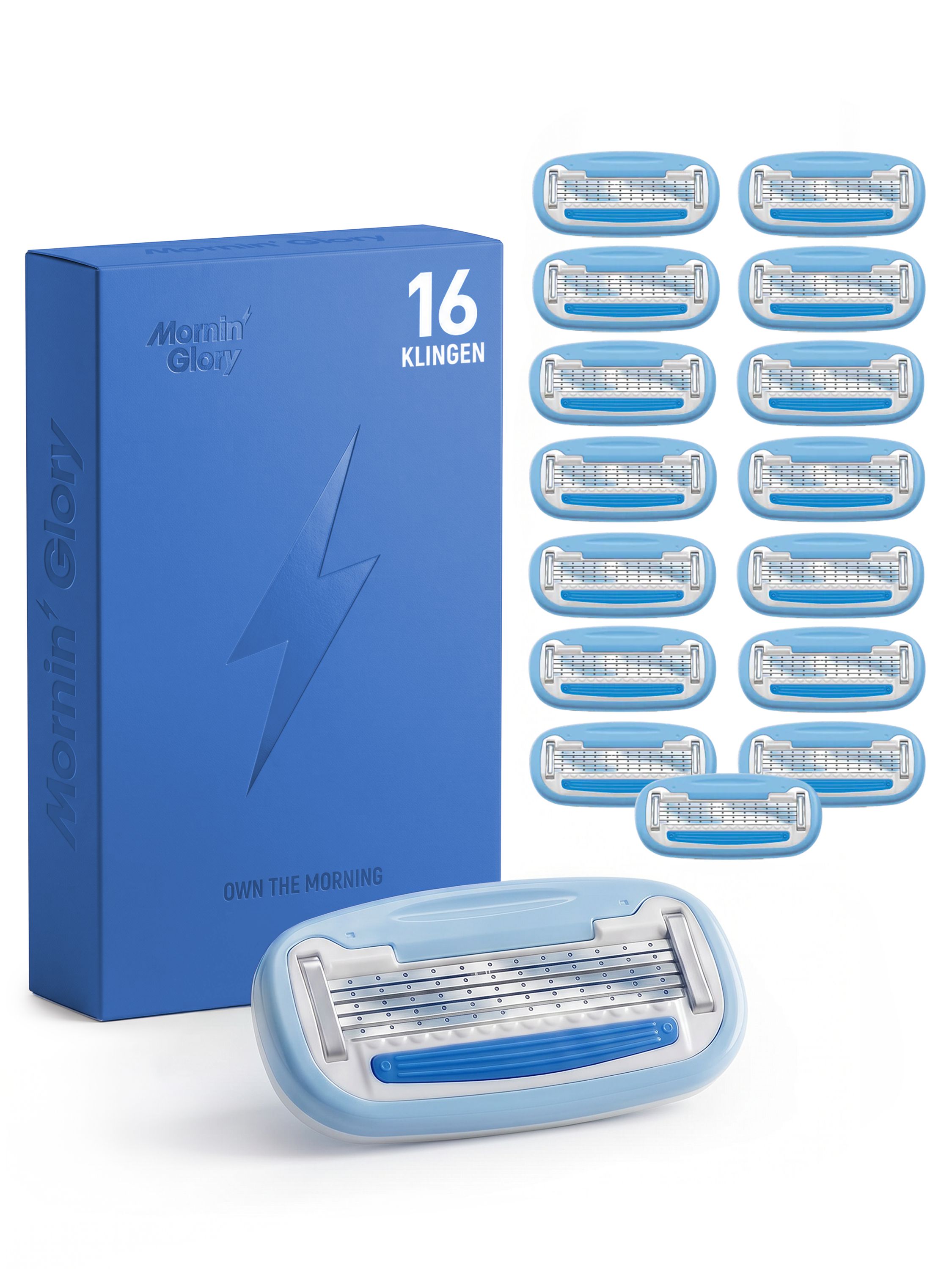 Mornin' Glory Body-Rasierklingen 5-Klingen-System 16 St