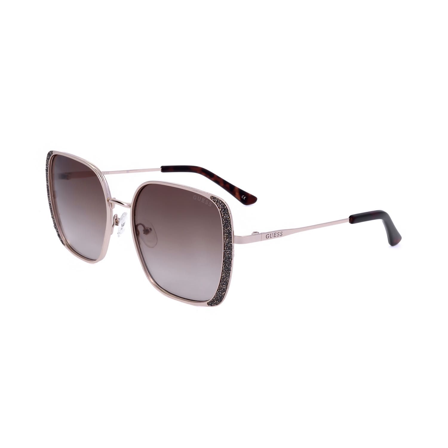 Guess Factory occhiali da sole donna GF6175 rose gold-coloured mottled brown