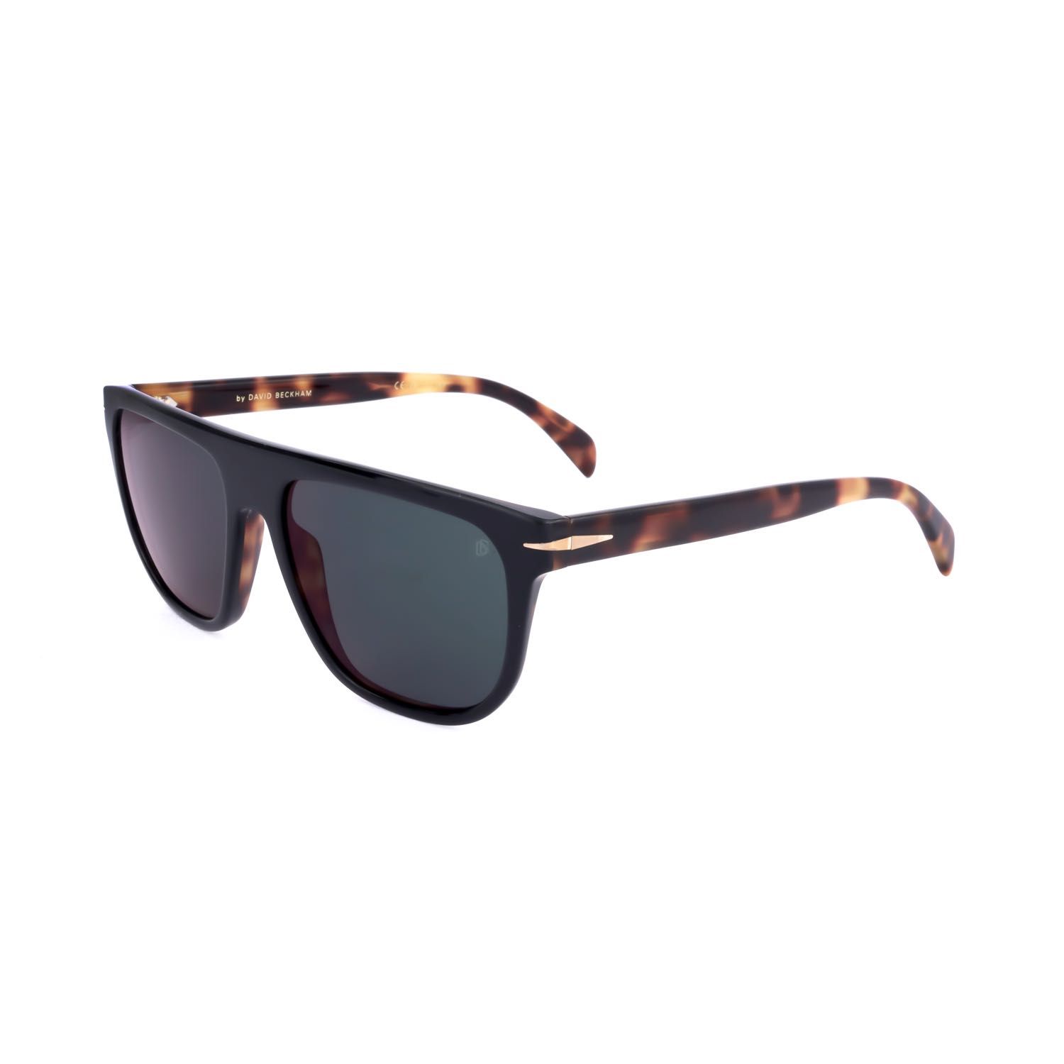 David Beckham occhiali da sole uomo DB 7111/S black mottled brown