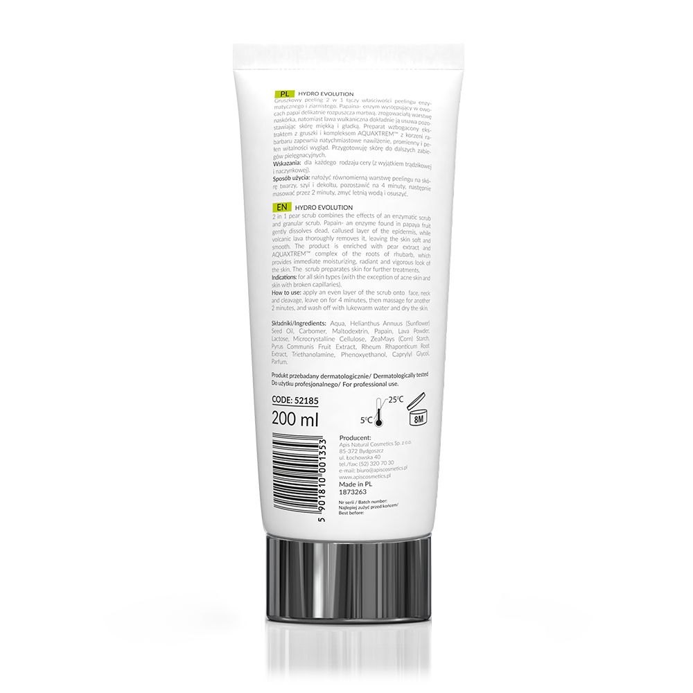APIS HYDRO EVOLUTION, Enzym-Birnen-Peeling