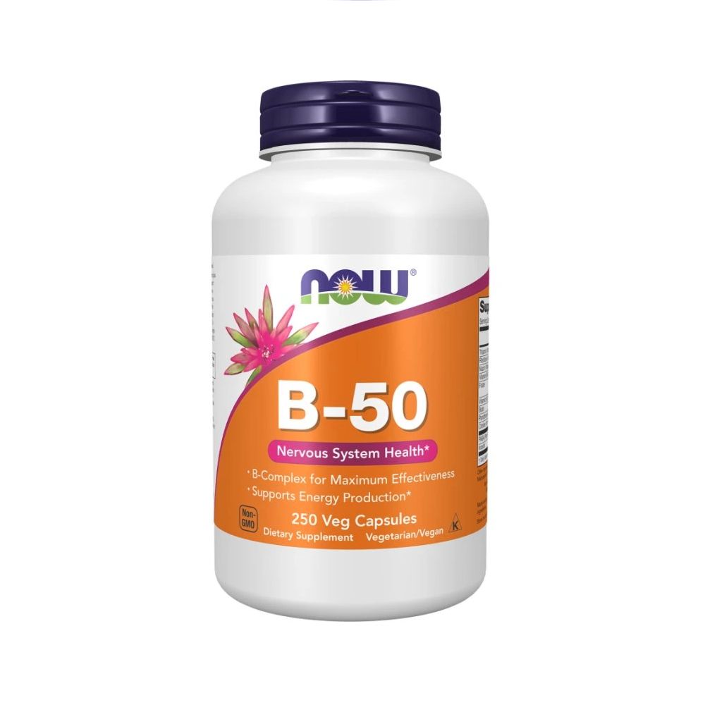 NOW Foods Vitamin B-50 250 St Kapseln
