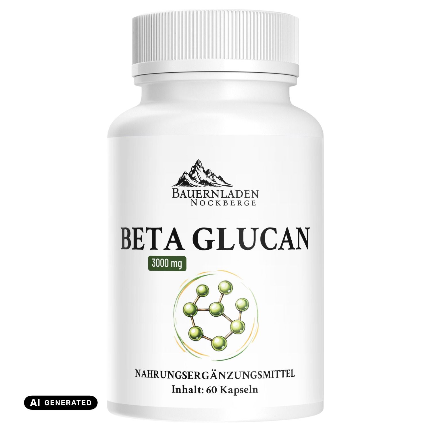 Bauernladen Nockberge | Beta Glucano 3000 mg | Ciclo di 10 Giorni