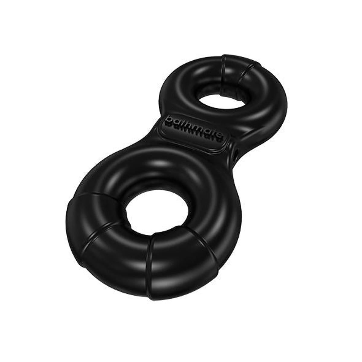 Penisring "Acht" mit Vibration und Hodenring | Leistungsstark | Bathmate