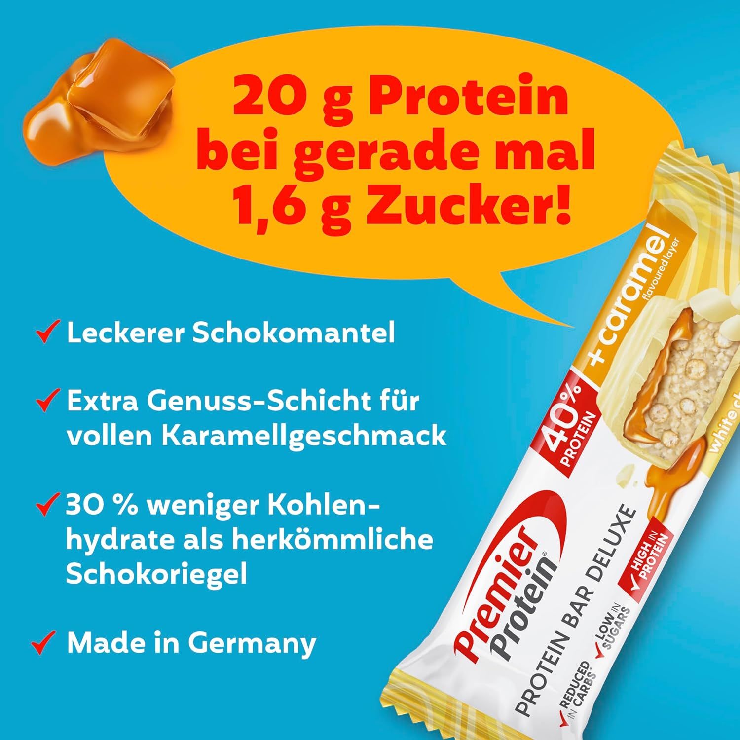 PREMIER PROTEIIN Bar Deluxe 40%