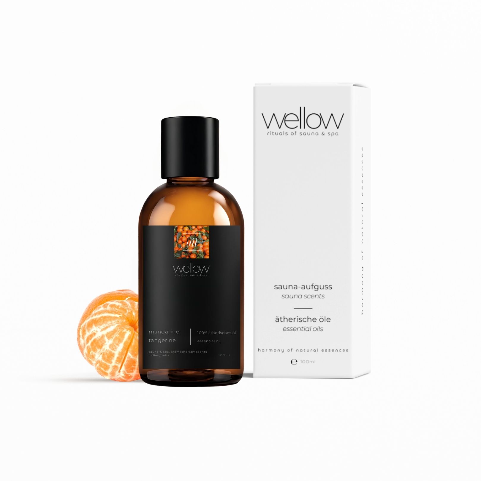 Wellow Sauna Ätherisches Öl Mandarine 100 ml