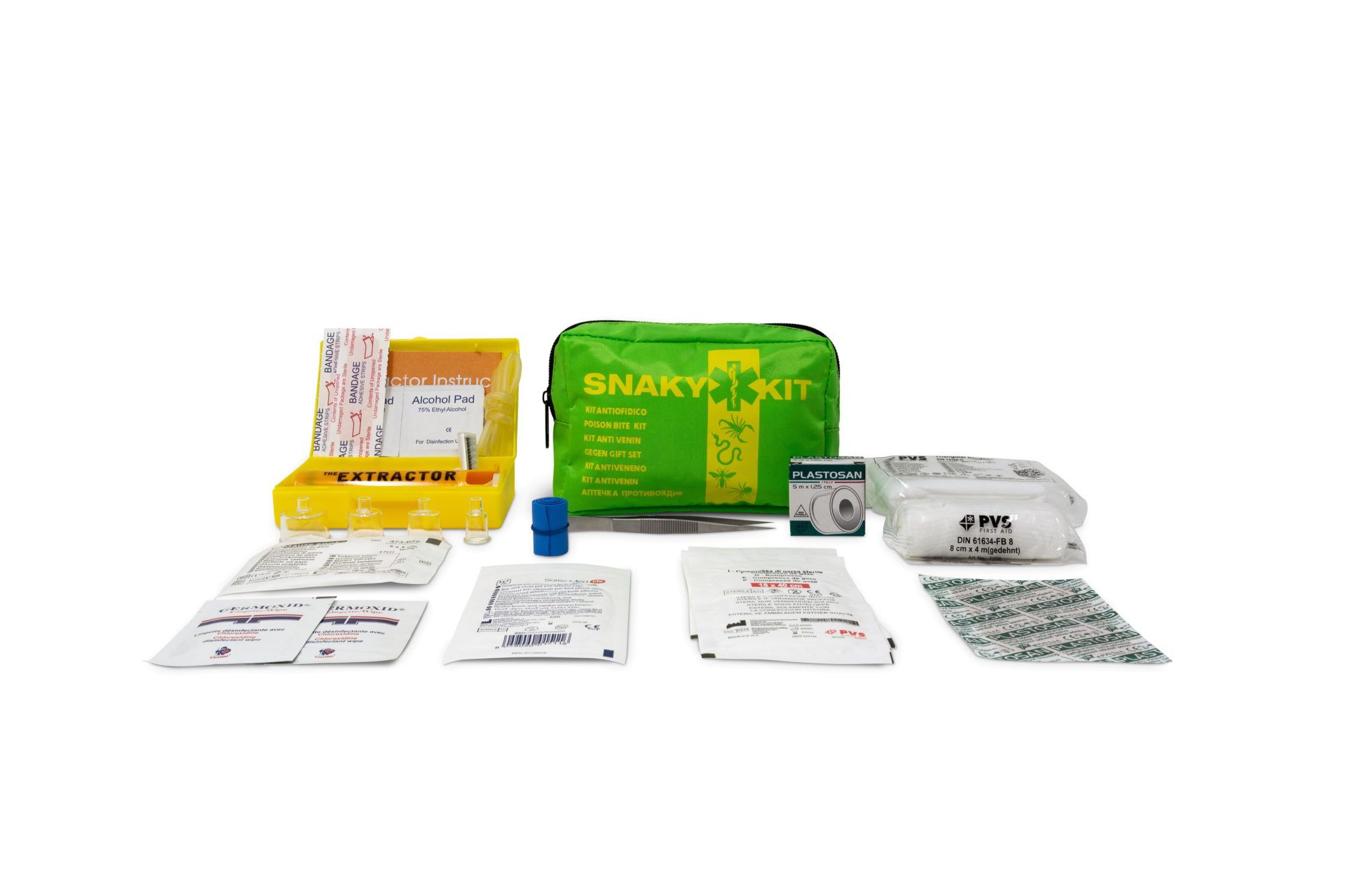 Kit escursioni e area aperta antiofidico