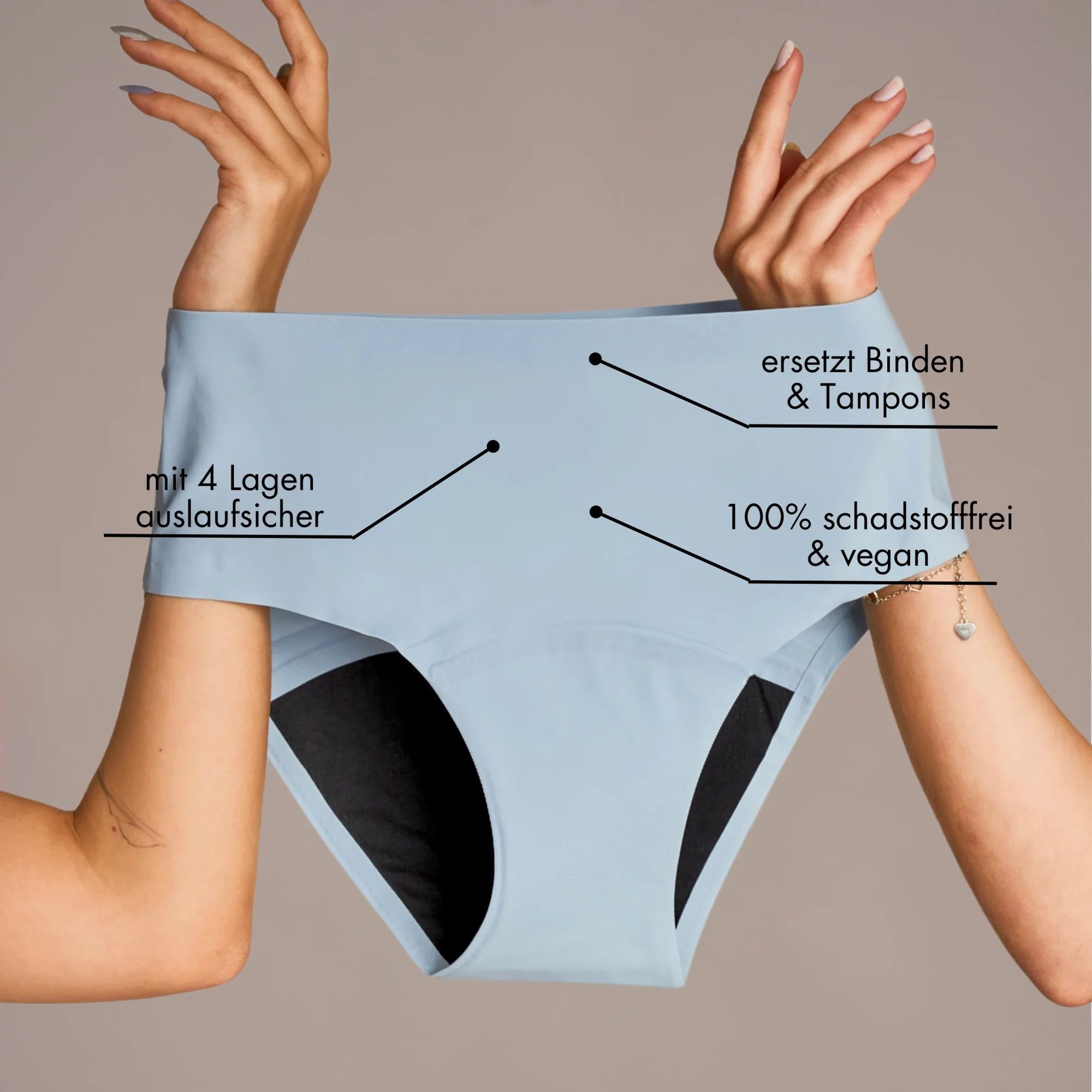Oleander hellblau - seamless leakproof